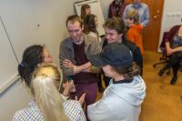 Экологическая встреча исландских студентов с представителями российских молодежных и экологических организаций  в Университете Исландии